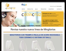 Tablet Screenshot of ccolin.com.mx